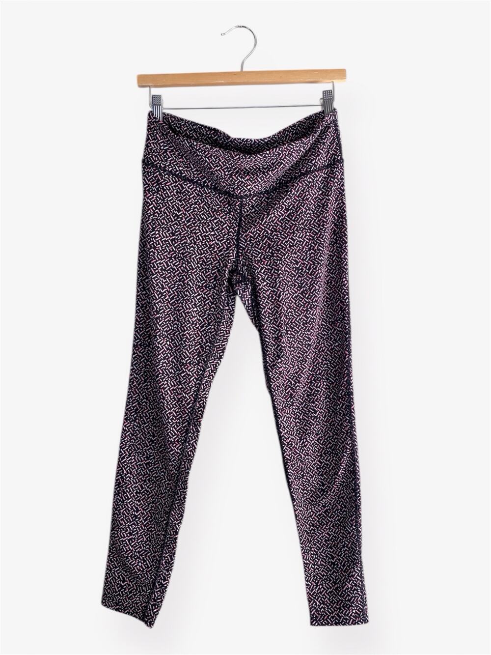 Gap Activewear Leggings Women's Medium Geometric Pink Black